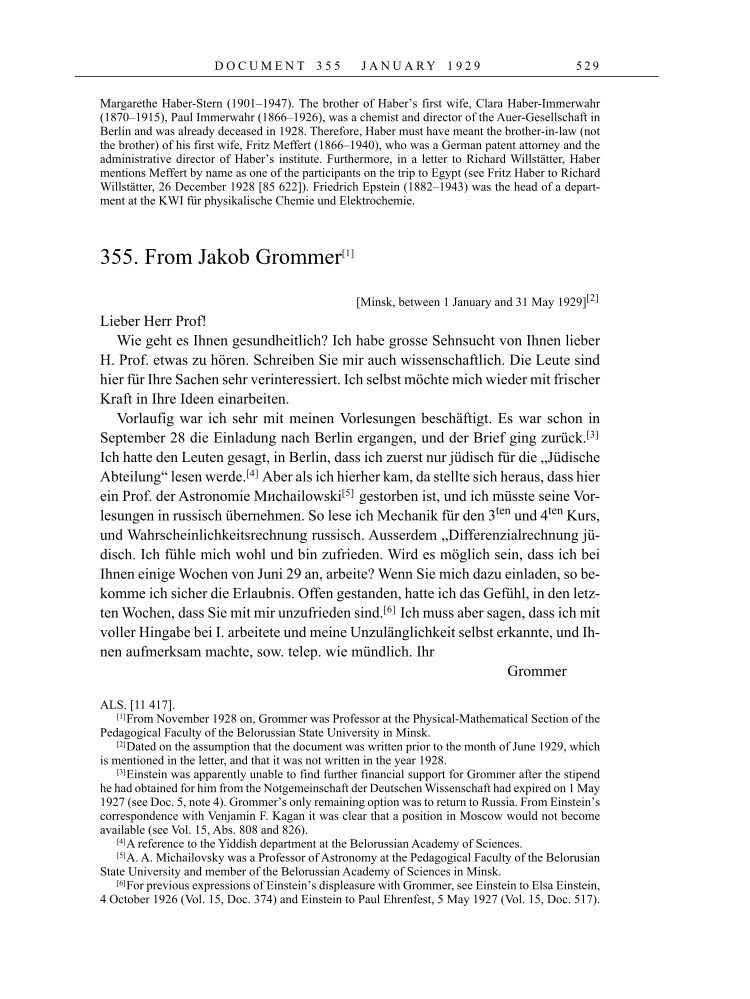 Volume 16: The Berlin Years: Writings & Correspondence, June 1927-May 1929 page 529