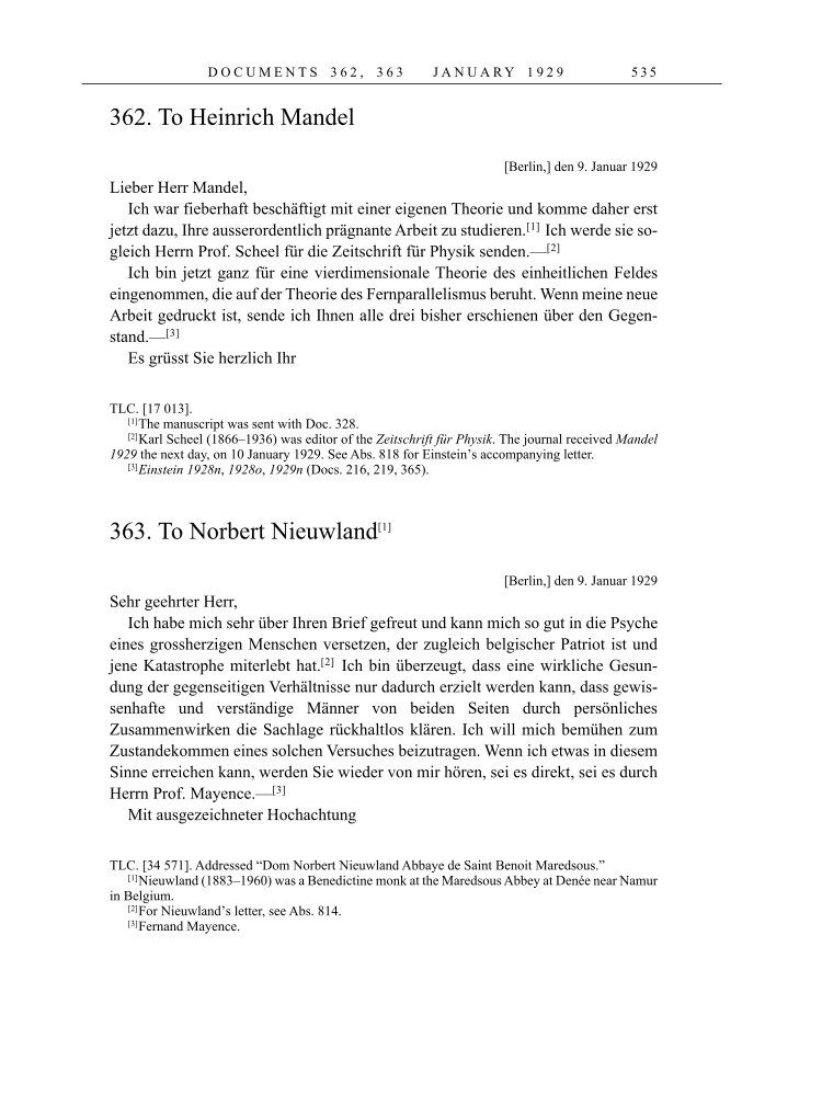 Volume 16: The Berlin Years: Writings & Correspondence, June 1927-May 1929 page 535