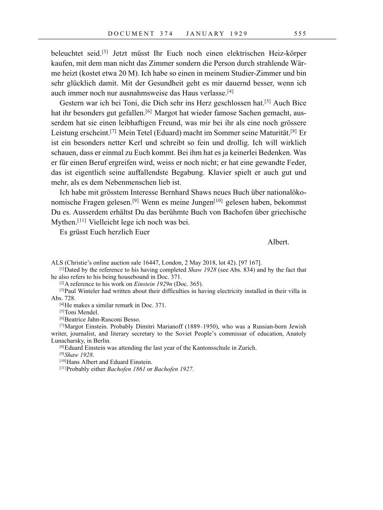 Volume 16: The Berlin Years: Writings & Correspondence, June 1927-May 1929 page 555