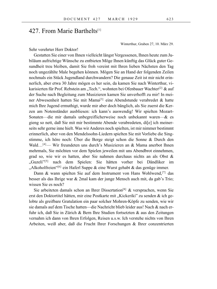 Volume 16: The Berlin Years: Writings & Correspondence, June 1927-May 1929 page 623