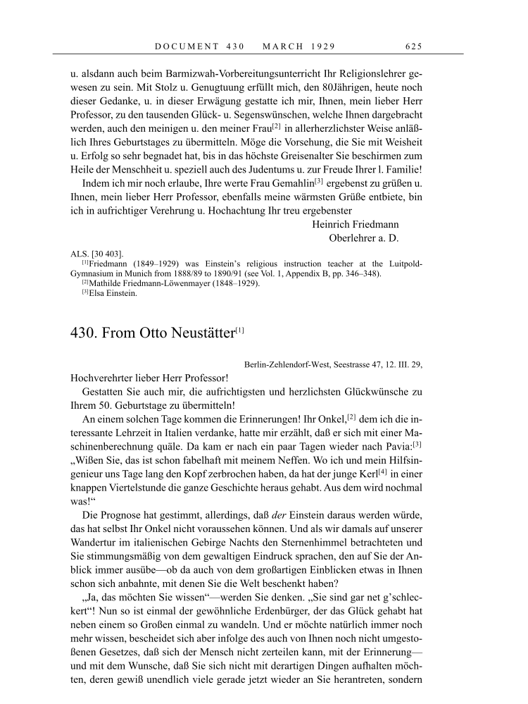 Volume 16: The Berlin Years: Writings & Correspondence, June 1927-May 1929 page 625