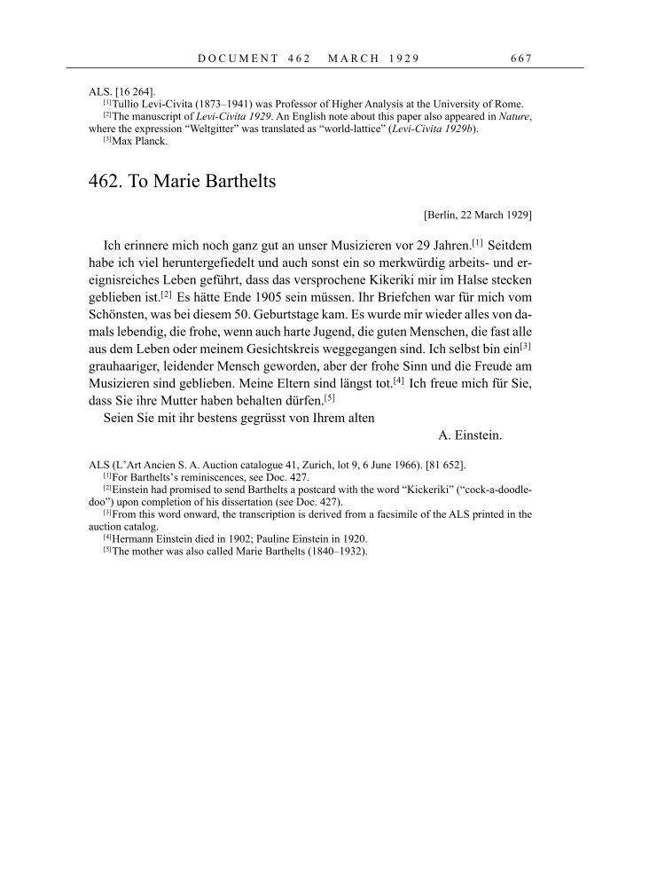 Volume 16: The Berlin Years: Writings & Correspondence, June 1927-May 1929 page 667