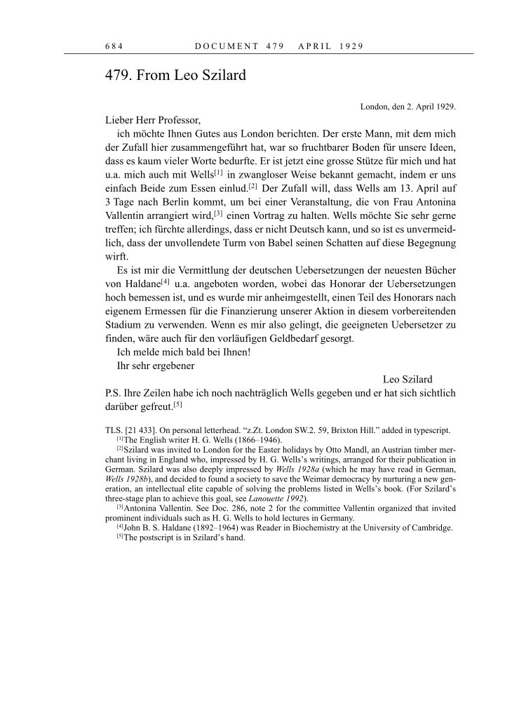 Volume 16: The Berlin Years: Writings & Correspondence, June 1927-May 1929 page 684