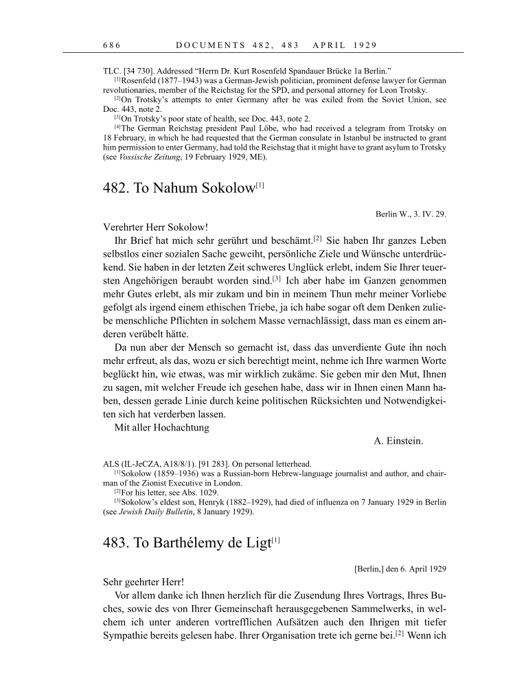 Volume 16: The Berlin Years: Writings & Correspondence, June 1927-May 1929 page 686