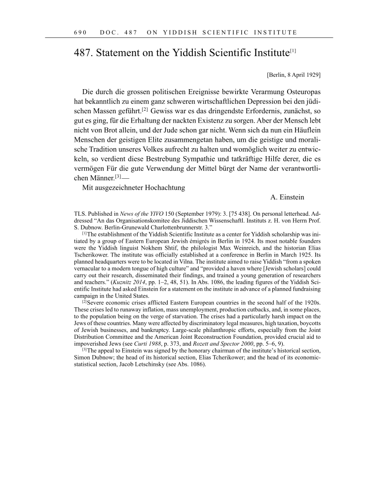 Volume 16: The Berlin Years: Writings & Correspondence, June 1927-May 1929 page 690