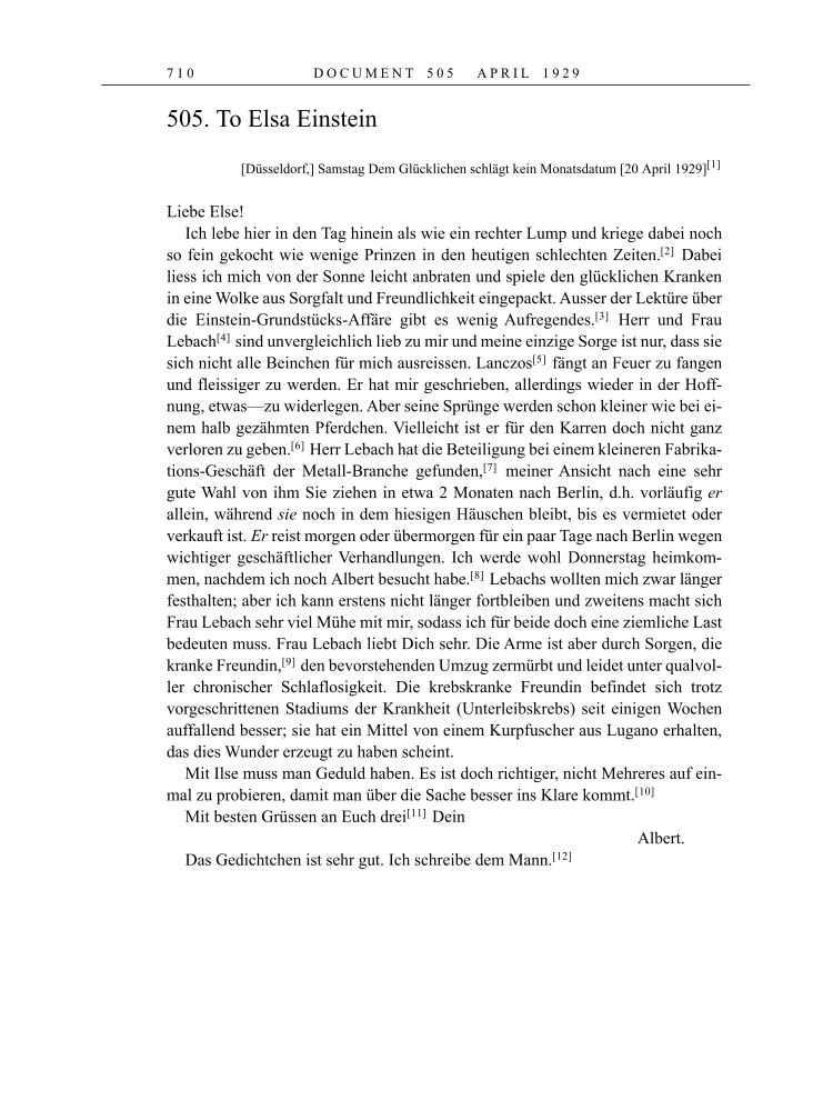 Volume 16: The Berlin Years: Writings & Correspondence, June 1927-May 1929 page 710