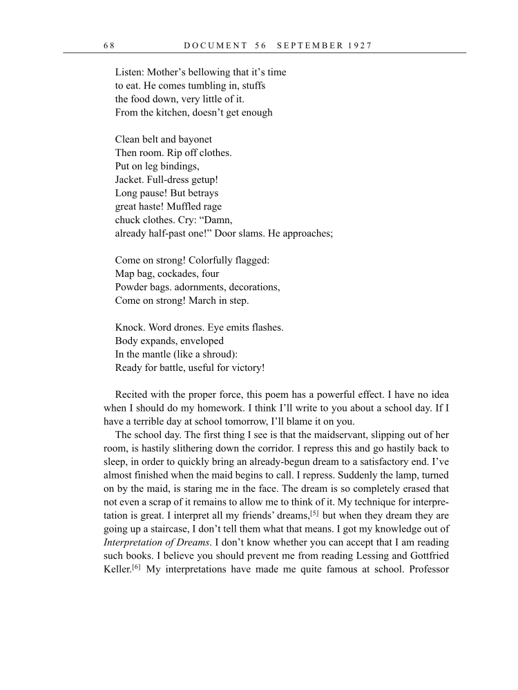 Volume 16: The Berlin Years: Writings & Correspondence, June 1927-May 1929 (English Translation Supplement) page 68