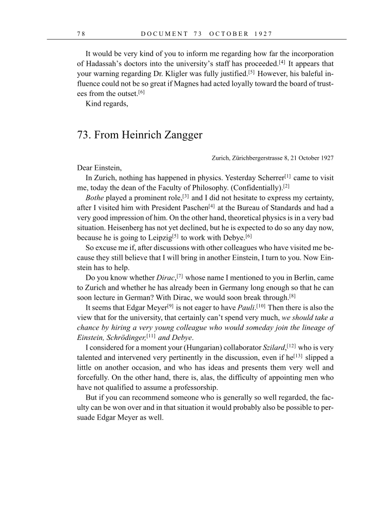 Volume 16: The Berlin Years: Writings & Correspondence, June 1927-May 1929 (English Translation Supplement) page 78