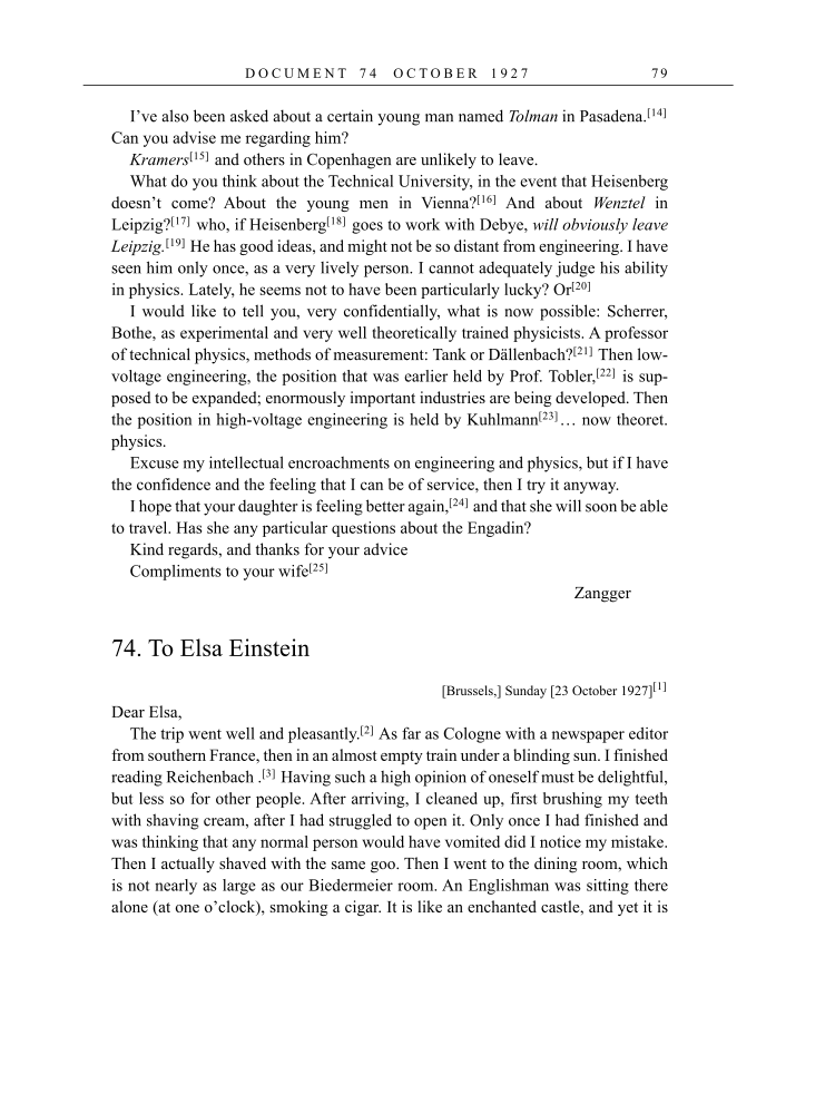 Volume 16: The Berlin Years: Writings & Correspondence, June 1927-May 1929 (English Translation Supplement) page 79