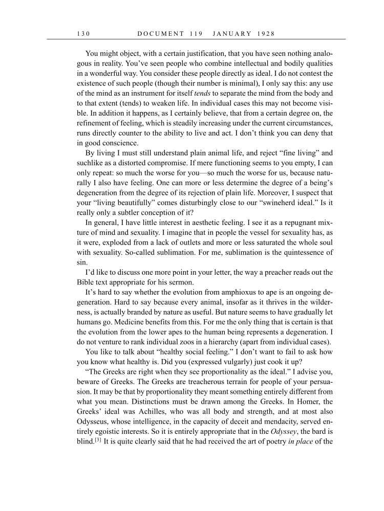 Volume 16: The Berlin Years: Writings & Correspondence, June 1927-May 1929 (English Translation Supplement) page 130