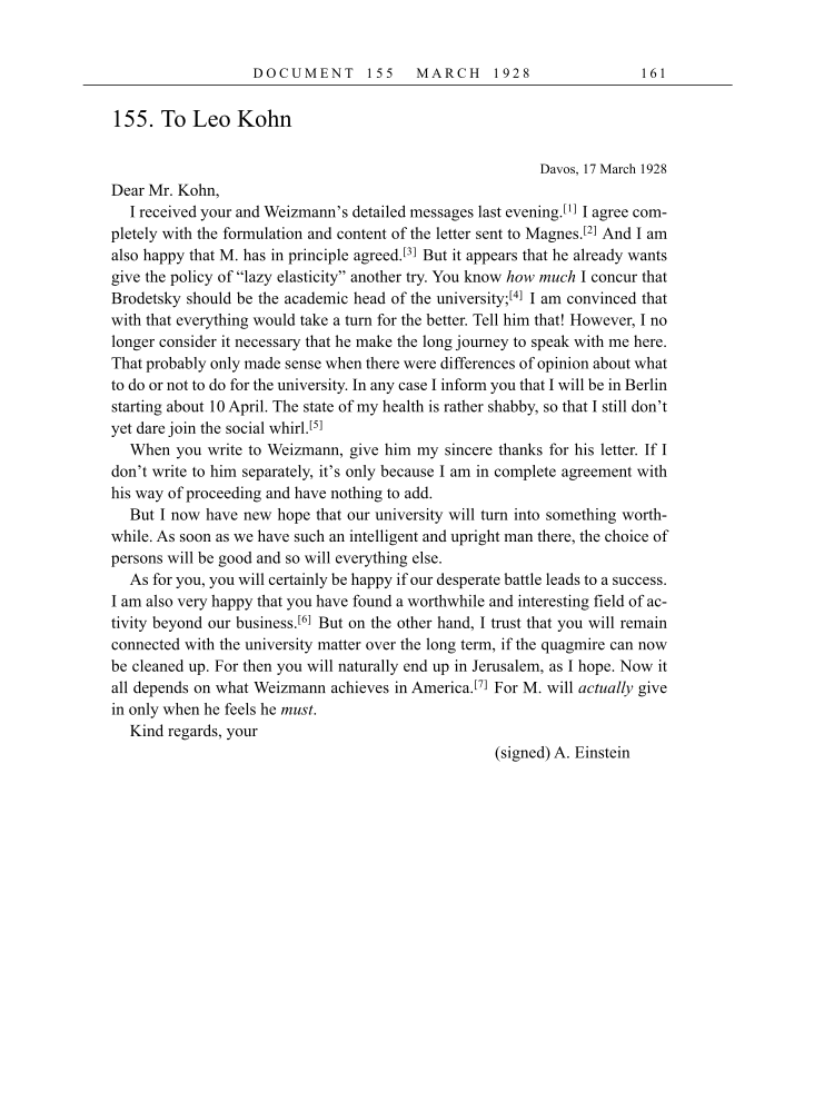 Volume 16: The Berlin Years: Writings & Correspondence, June 1927-May 1929 (English Translation Supplement) page 161