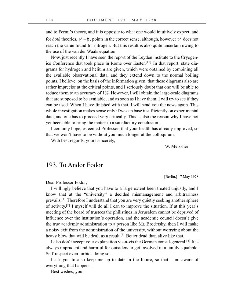 Volume 16: The Berlin Years: Writings & Correspondence, June 1927-May 1929 (English Translation Supplement) page 188