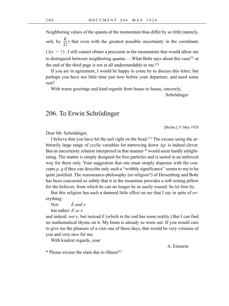 Volume 16: The Berlin Years: Writings & Correspondence, June 1927-May 1929 (English Translation Supplement) page 200