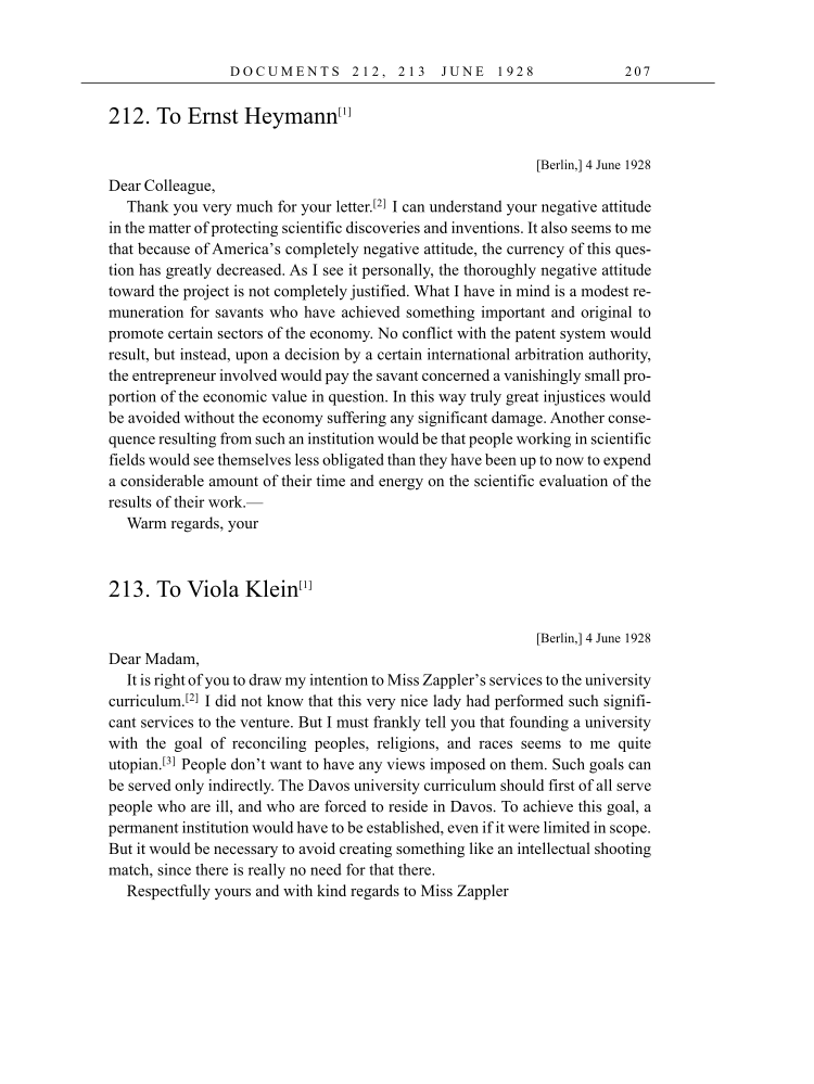 Volume 16: The Berlin Years: Writings & Correspondence, June 1927-May 1929 (English Translation Supplement) page 207