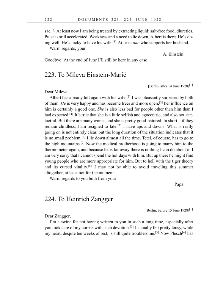 Volume 16: The Berlin Years: Writings & Correspondence, June 1927-May 1929 (English Translation Supplement) page 222
