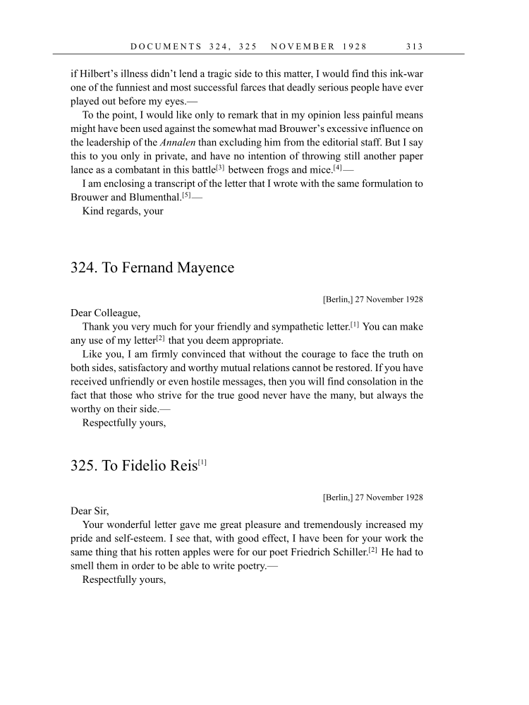 Volume 16: The Berlin Years: Writings & Correspondence, June 1927-May 1929 (English Translation Supplement) page 313