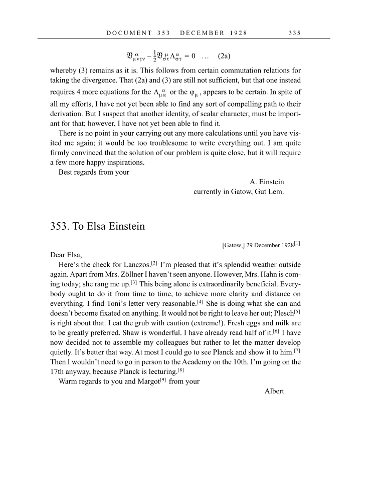 Volume 16: The Berlin Years: Writings & Correspondence, June 1927-May 1929 (English Translation Supplement) page 335