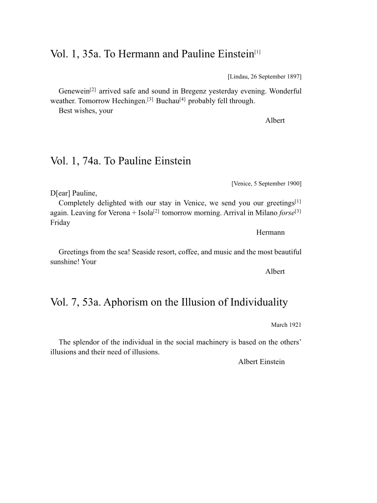 Volume 16: The Berlin Years: Writings & Correspondence, June 1927-May 1929 (English Translation Supplement) page 3