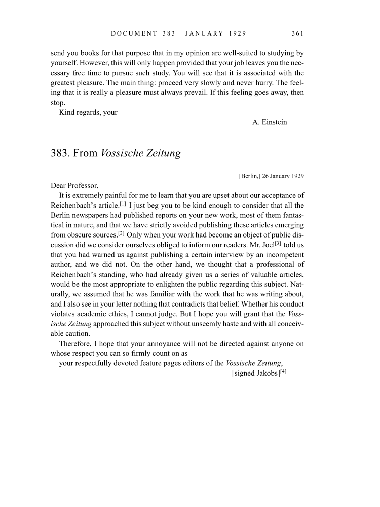 Volume 16: The Berlin Years: Writings & Correspondence, June 1927-May 1929 (English Translation Supplement) page 361