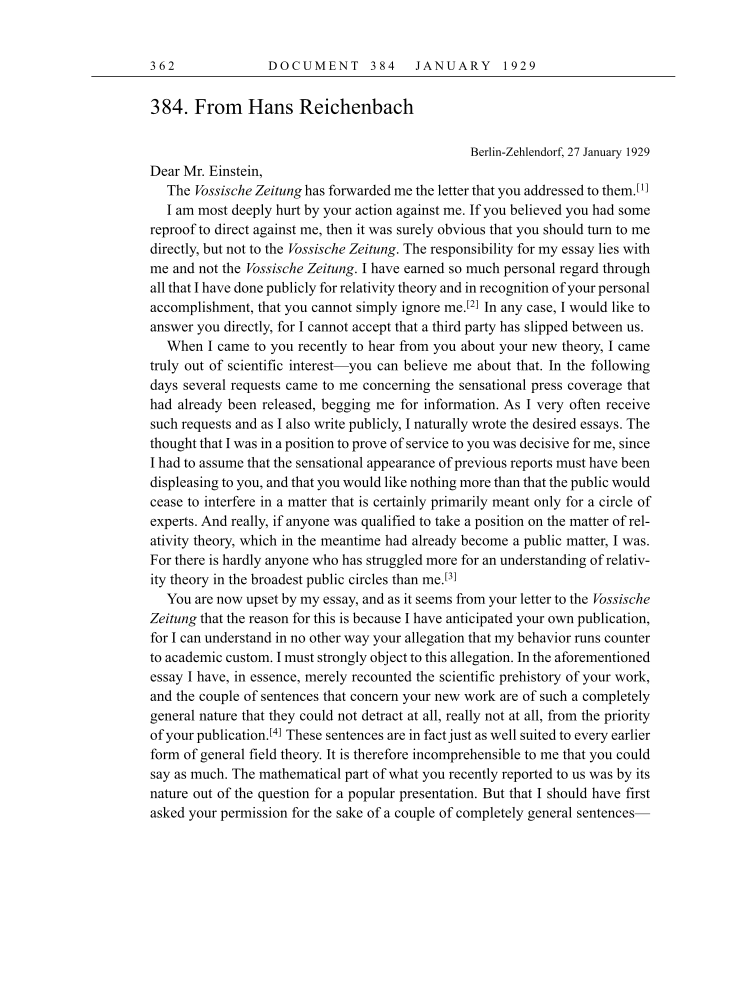 Volume 16: The Berlin Years: Writings & Correspondence, June 1927-May 1929 (English Translation Supplement) page 362