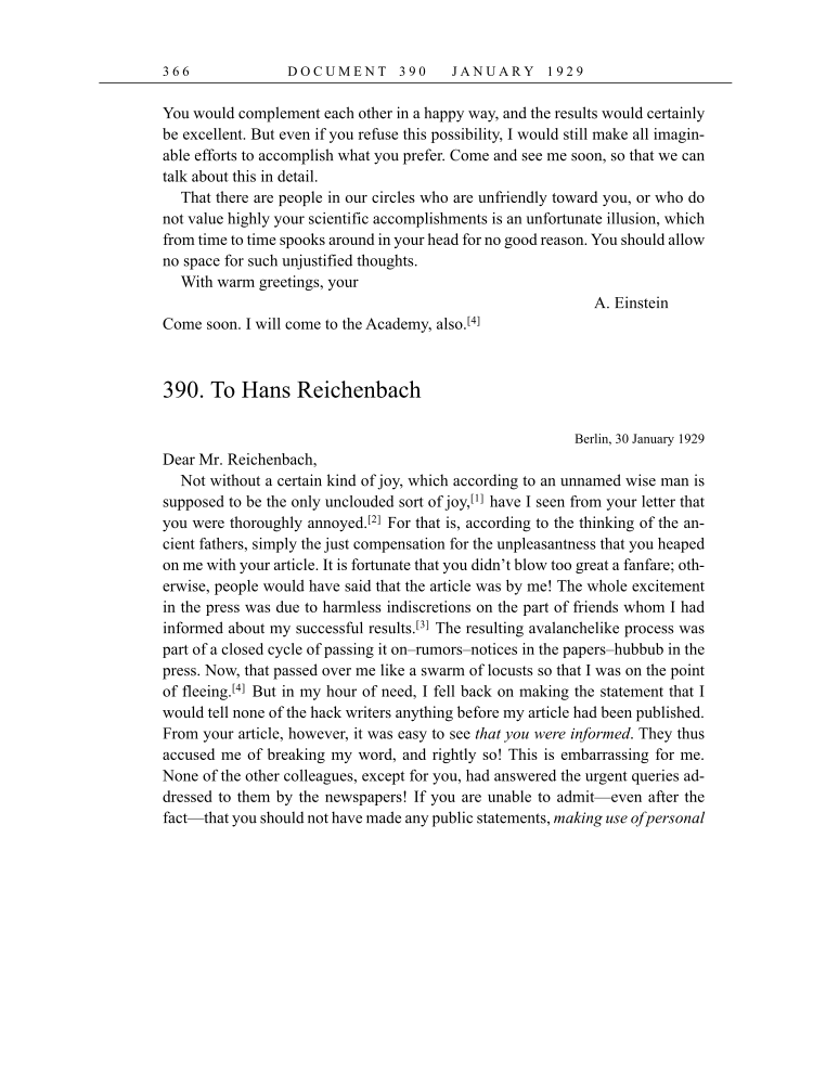 Volume 16: The Berlin Years: Writings & Correspondence, June 1927-May 1929 (English Translation Supplement) page 366