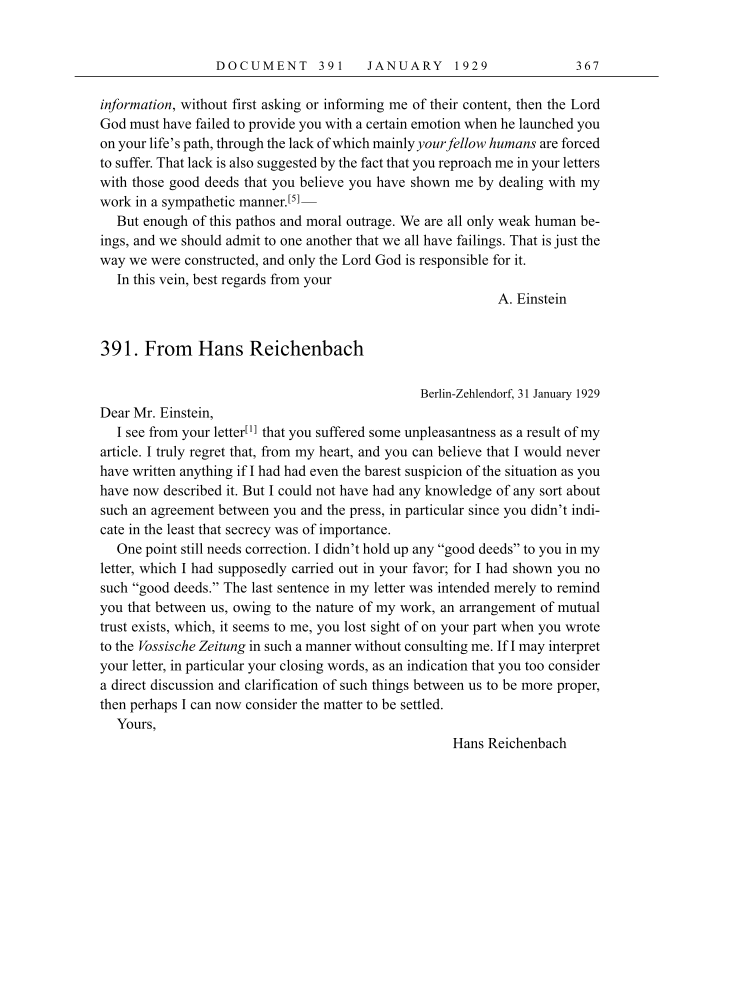 Volume 16: The Berlin Years: Writings & Correspondence, June 1927-May 1929 (English Translation Supplement) page 367