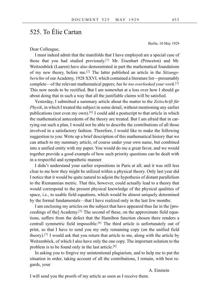 Volume 16: The Berlin Years: Writings & Correspondence, June 1927-May 1929 (English Translation Supplement) page 453