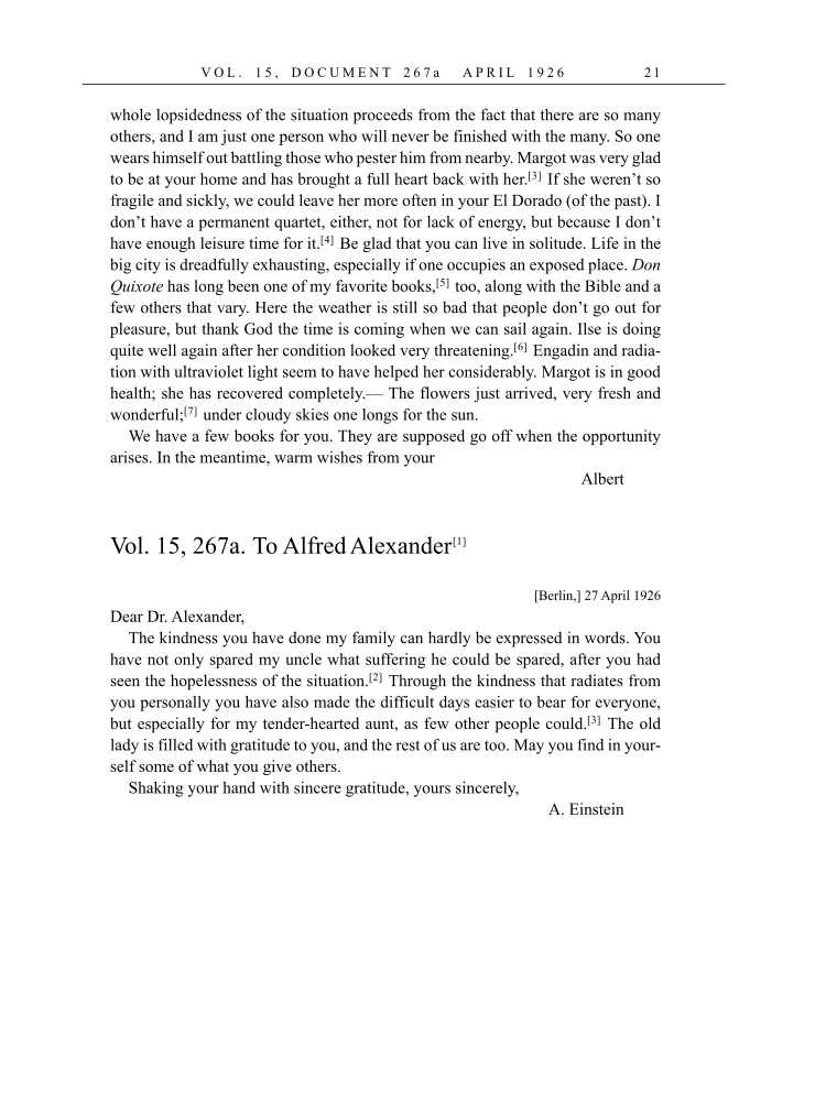 Volume 16: The Berlin Years: Writings & Correspondence, June 1927-May 1929 (English Translation Supplement) page 21