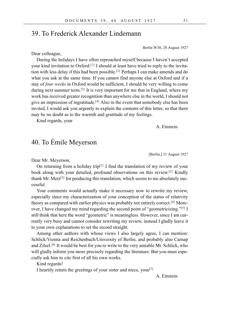 Volume 16: The Berlin Years: Writings & Correspondence, June 1927-May 1929 (English Translation Supplement) page 51